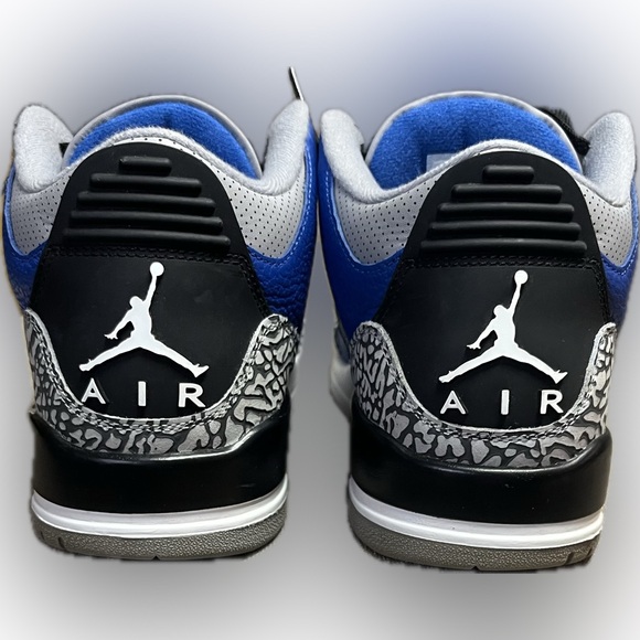 Jordan 3 Retro - Varsity Royal Cement - Picture 11 of 11